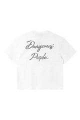 Dangerous People Metallic Pin Rose Tee