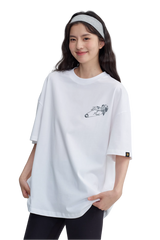Dangerous People Metallic Pin Rose Tee