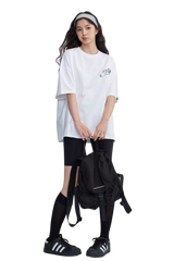 Dangerous People Metallic Pin Rose Tee
