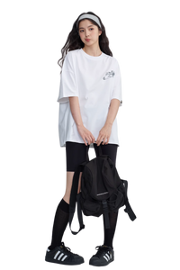 Dangerous People Metallic Pin Rose Tee