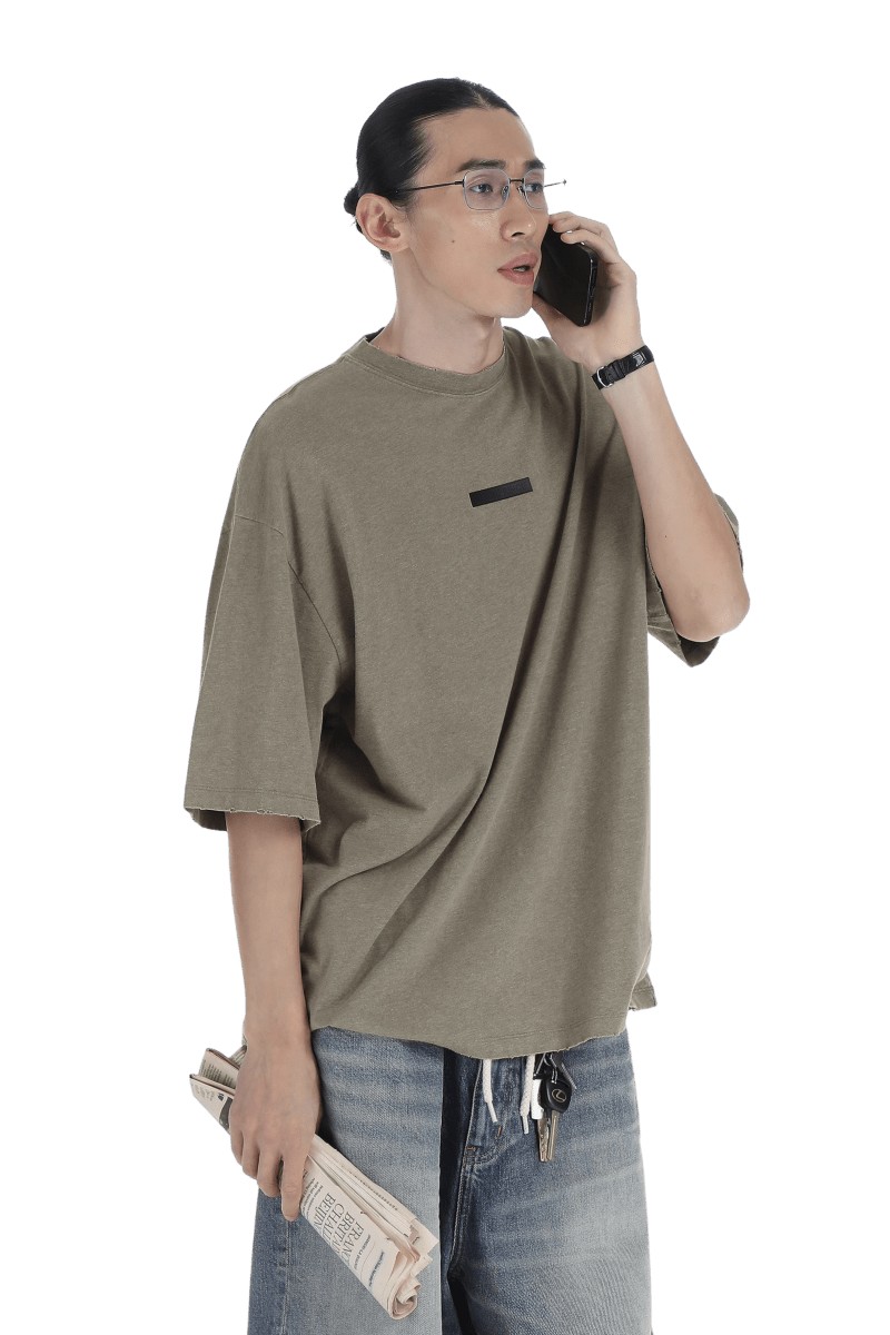 Masonprince Middle Rubber Logo Tee - ShaLaoBan