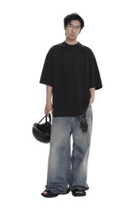 Masonprince Middle Rubber Logo Tee - ShaLaoBan