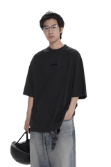 Masonprince Middle Rubber Logo Tee - ShaLaoBan