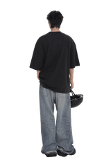 Masonprince Middle Rubber Logo Tee - ShaLaoBan