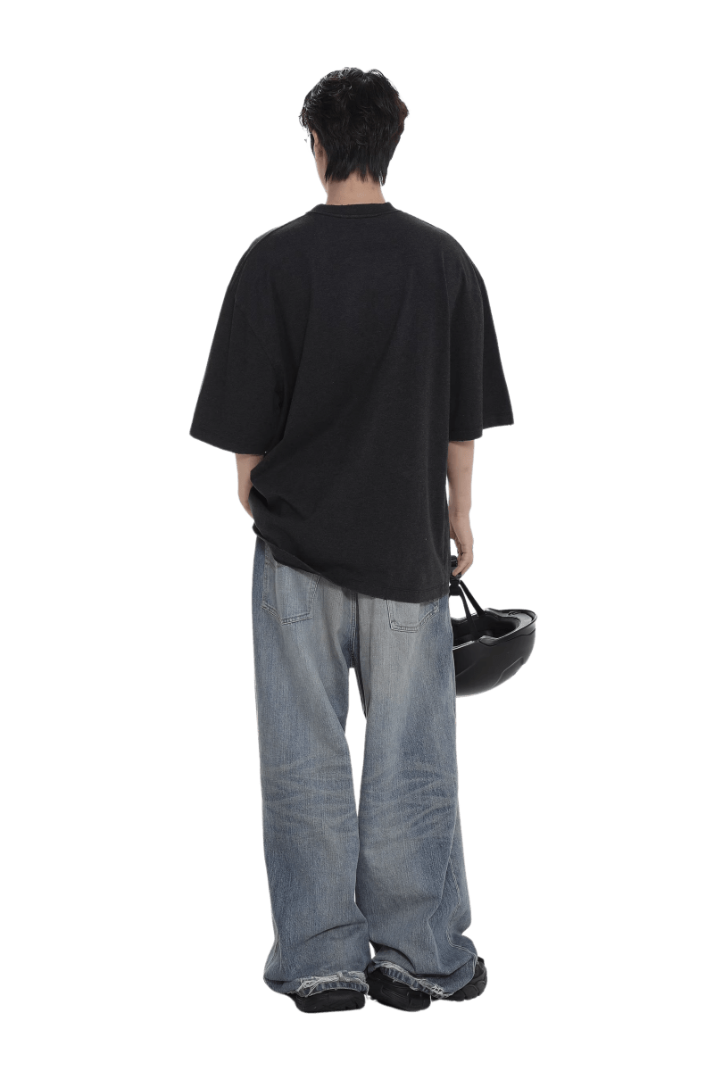 Masonprince Middle Rubber Logo Tee - ShaLaoBan