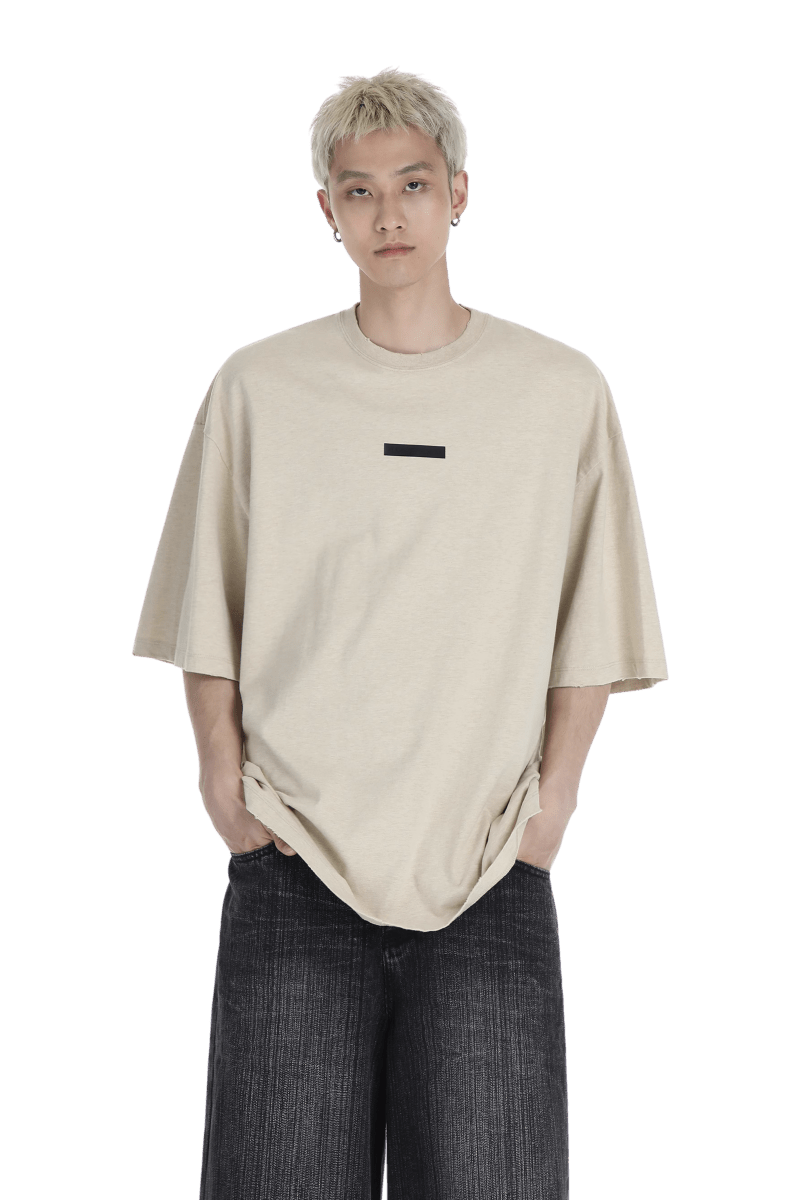 Masonprince Middle Rubber Logo Tee - ShaLaoBan