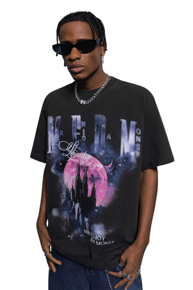 MEDM SS25 Moon Castle Tee