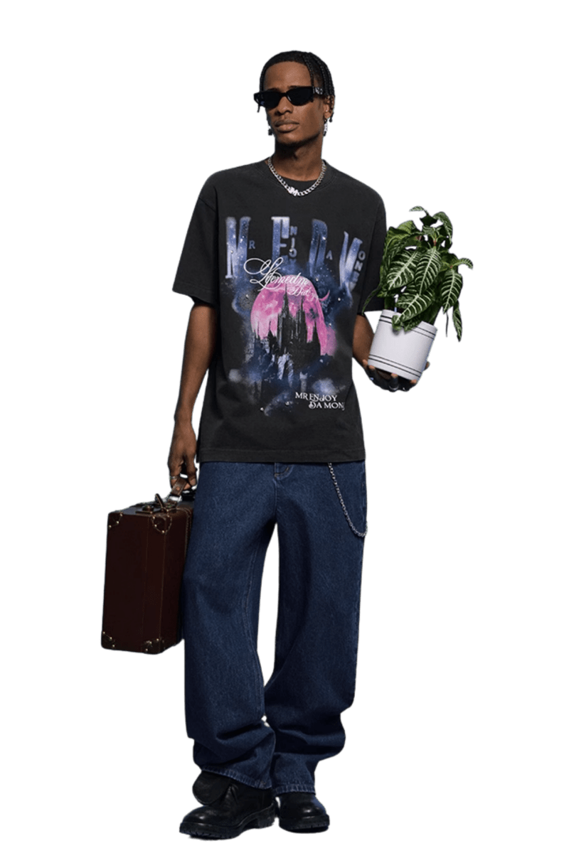 MEDM SS25 Moon Castle Tee