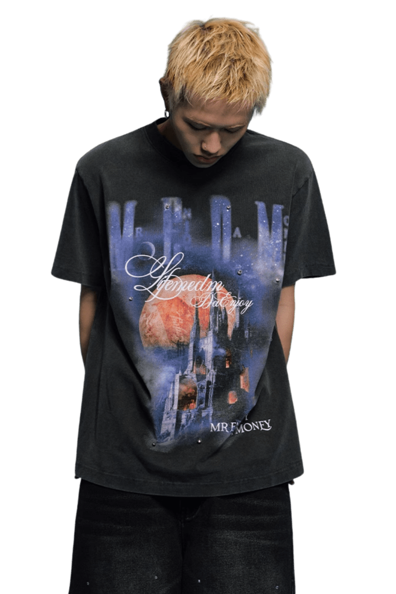 MEDM SS25 Moon Castle Tee