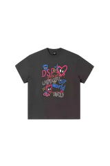 Dangerous People MultiColoured Front Graffiti Tee - ShaLaoBan