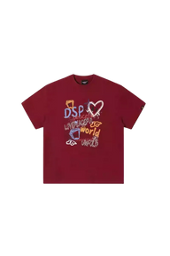 Dangerous People MultiColoured Front Graffiti Tee - ShaLaoBan