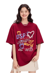 Dangerous People MultiColoured Front Graffiti Tee - ShaLaoBan