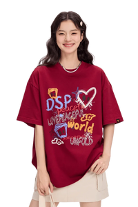 Dangerous People MultiColoured Front Graffiti Tee - ShaLaoBan
