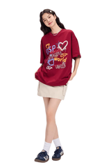 Dangerous People MultiColoured Front Graffiti Tee - ShaLaoBan