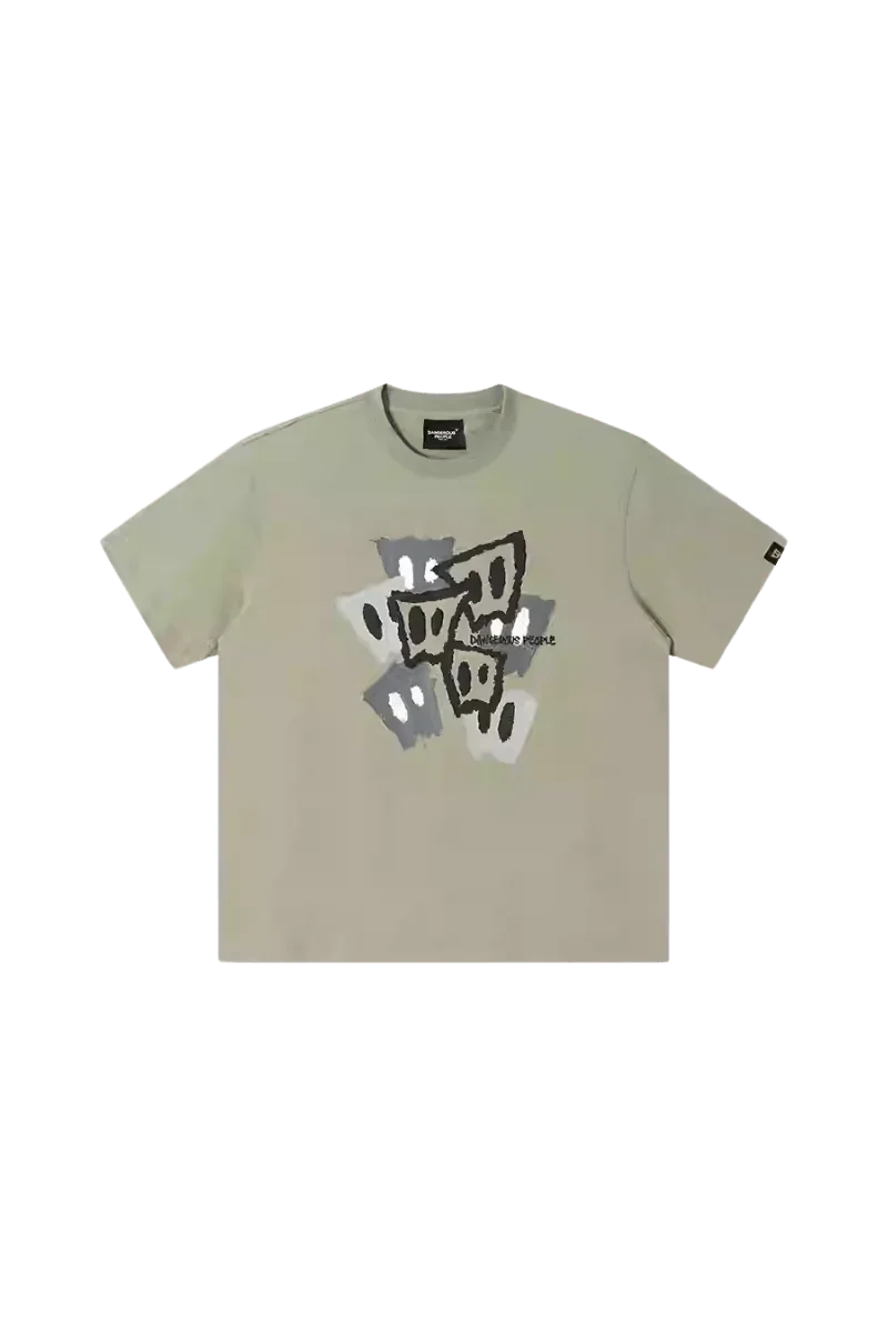 Dangerous People Multi Paper Bag Tee - ShaLaoBan