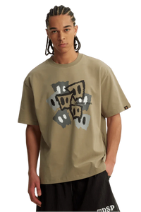 Dangerous People Multi Paper Bag Tee - ShaLaoBan