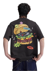 Dangerous People Music Box Hamburger Tee