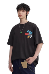 Dangerous People Music Box Hamburger Tee