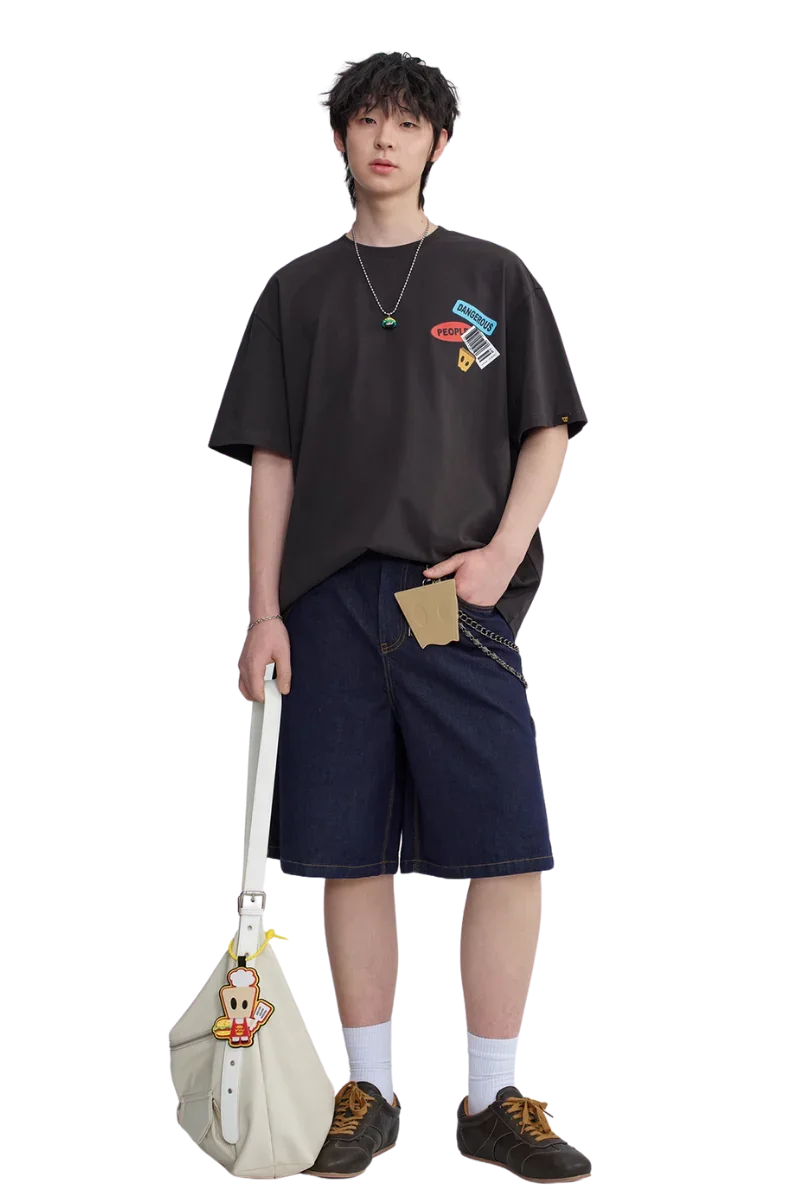 Dangerous People Music Box Hamburger Tee