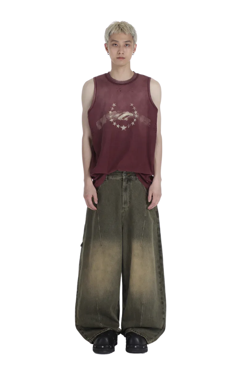 MasonPrince Overlapping Stars Series Vest