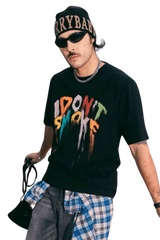 IDontSmoke Paint Graffiti Tee - ShaLaoBan