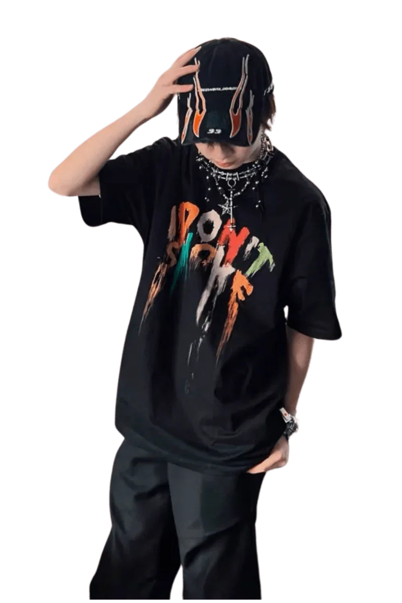 IDontSmoke Paint Graffiti Tee - ShaLaoBan