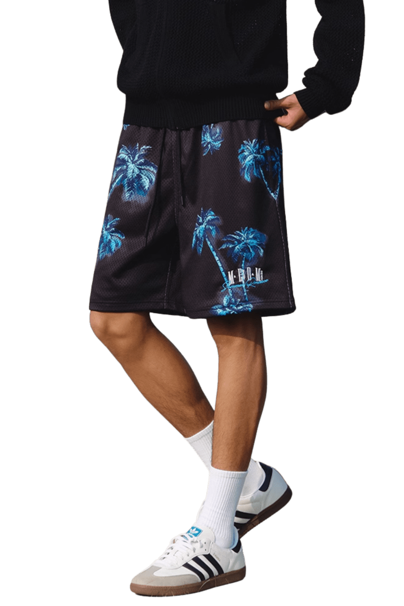 MEDM SS25 Palm Tree Mesh Shorts