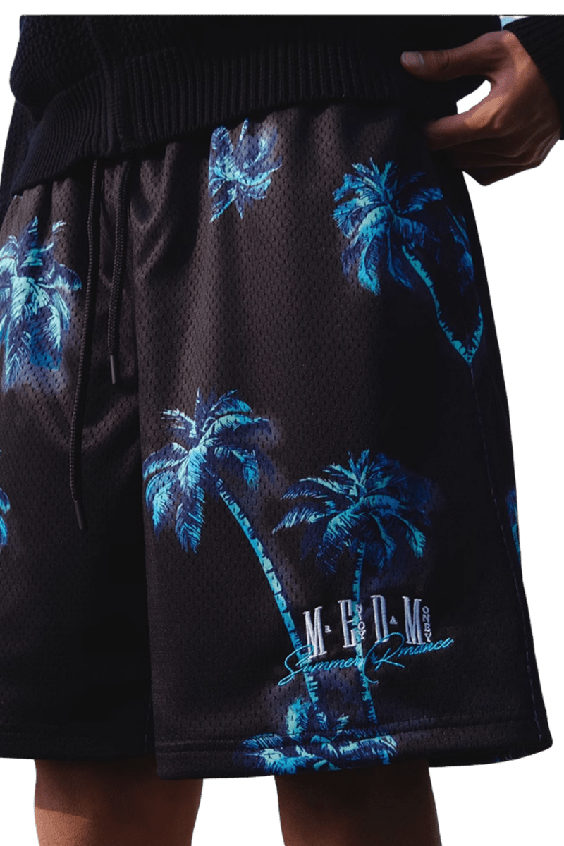 MEDM SS25 Palm Tree Mesh Shorts