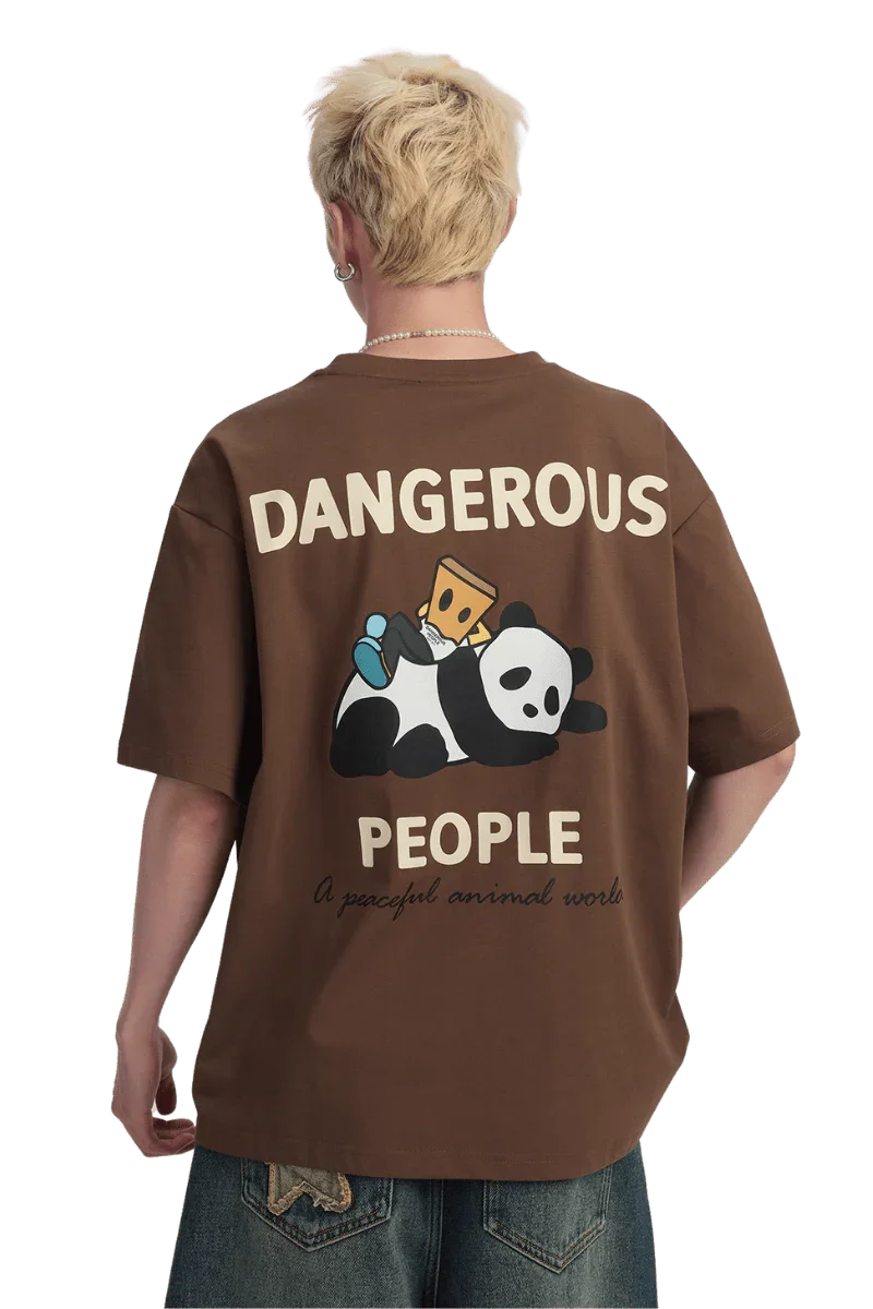 Dangerous People Panda Tee
(Sorona Material) - ShaLaoBan