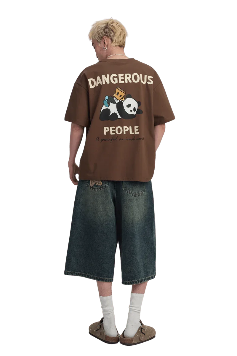 Dangerous People Panda Tee
(Sorona Material) - ShaLaoBan