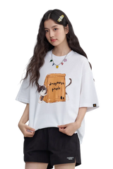 Dangerous People Paper Bag Cat Tee