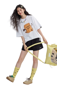 Dangerous People Paper Bag Cat Tee