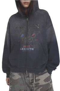 MasonPrince Paris Five Rings Zip-Up Jacket