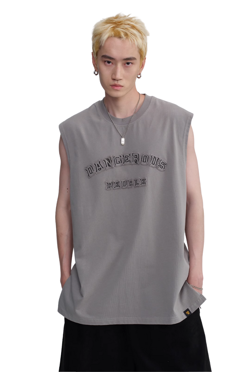Dangerous People Patchwork Sports Vest