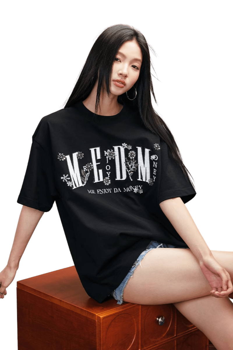 MEDM SS25 Pearl Chanel Style Tee