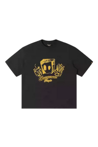 Dangerous People Pixelated Fast Food Bag Man Tee - ShaLaoBan