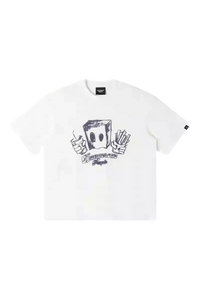 Dangerous People Pixelated Fast Food Bag Man Tee - ShaLaoBan