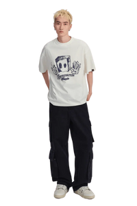 Dangerous People Pixelated Fast Food Bag Man Tee - ShaLaoBan