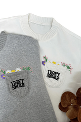 IDontSmoke Pocket Garden Embroidery
Tee
(Sorona Material) - ShaLaoBan