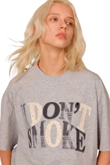 IDontSmoke Polka Dot Laced Tee
(Sorona Material) - ShaLaoBan