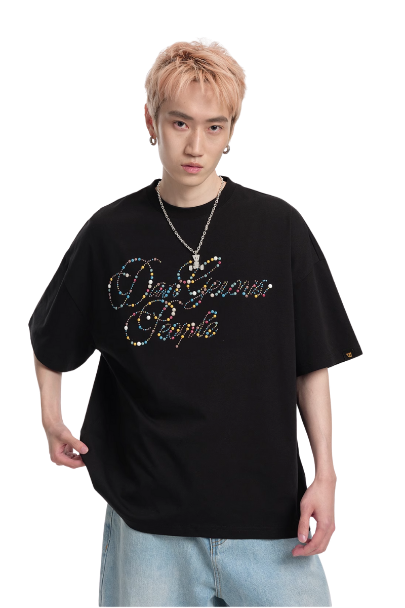 Dangerous People Porcelain Beads Tee
(Sorona Material)