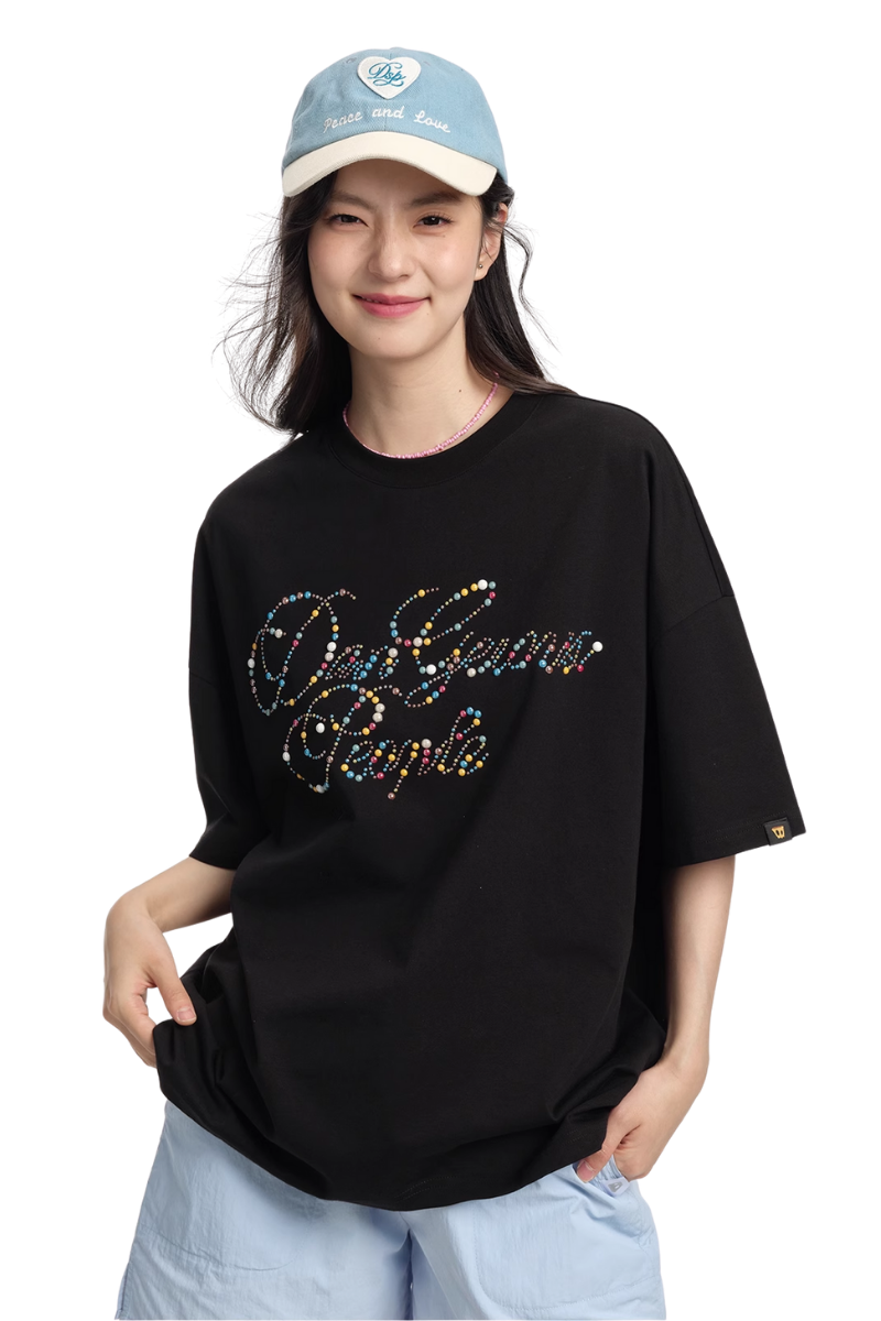 Dangerous People Porcelain Beads Tee
(Sorona Material)