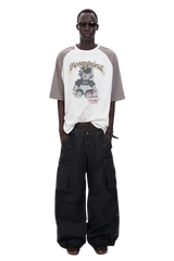 MasonPrince Punk Bear Raglan 3/4 Sleeve Tee