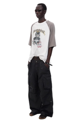 MasonPrince Punk Bear Raglan 3/4 Sleeve Tee