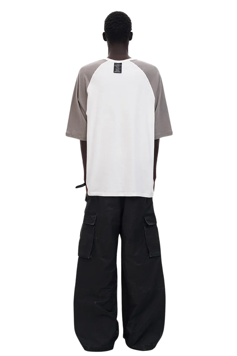 MasonPrince Punk Bear Raglan 3/4 Sleeve Tee