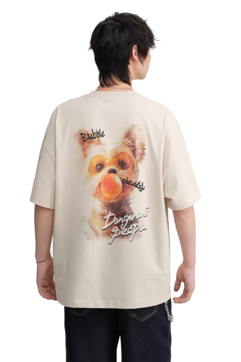 Dangerous People Puppy Chewing Gum Tee