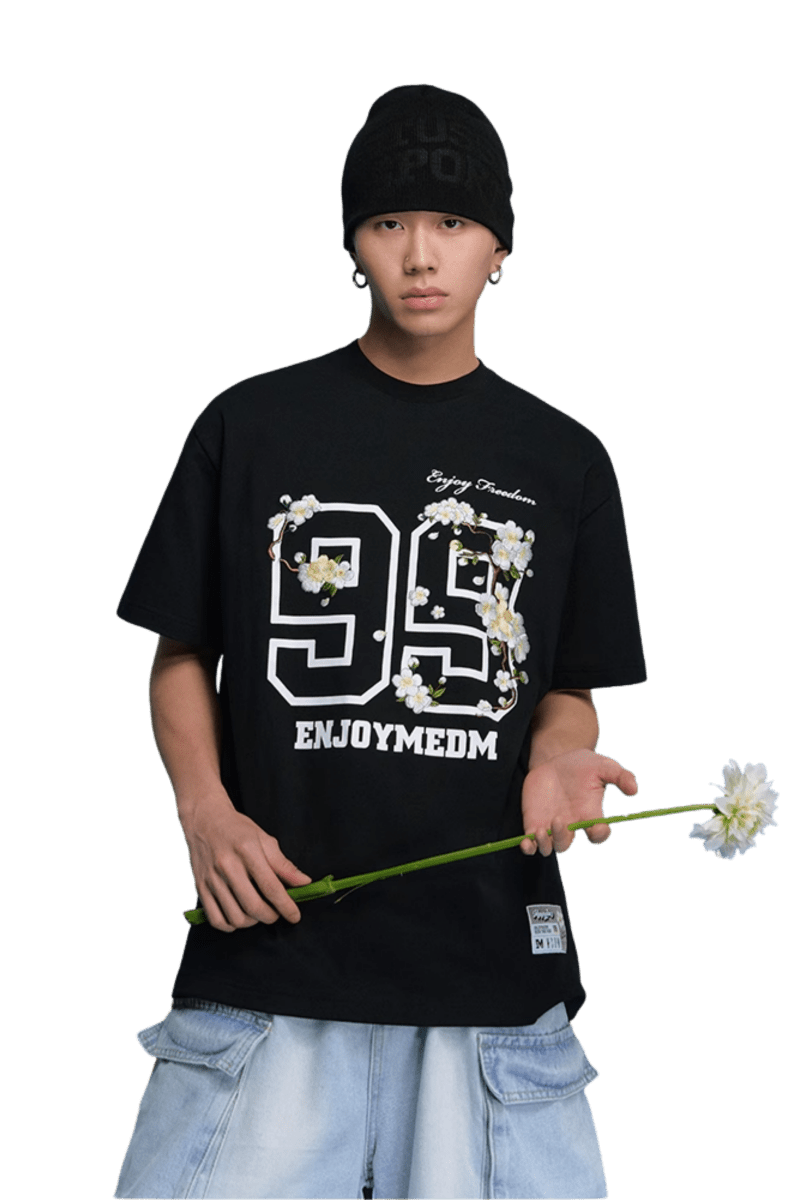 MEDM SS25 Quick Dry Floral Tee
