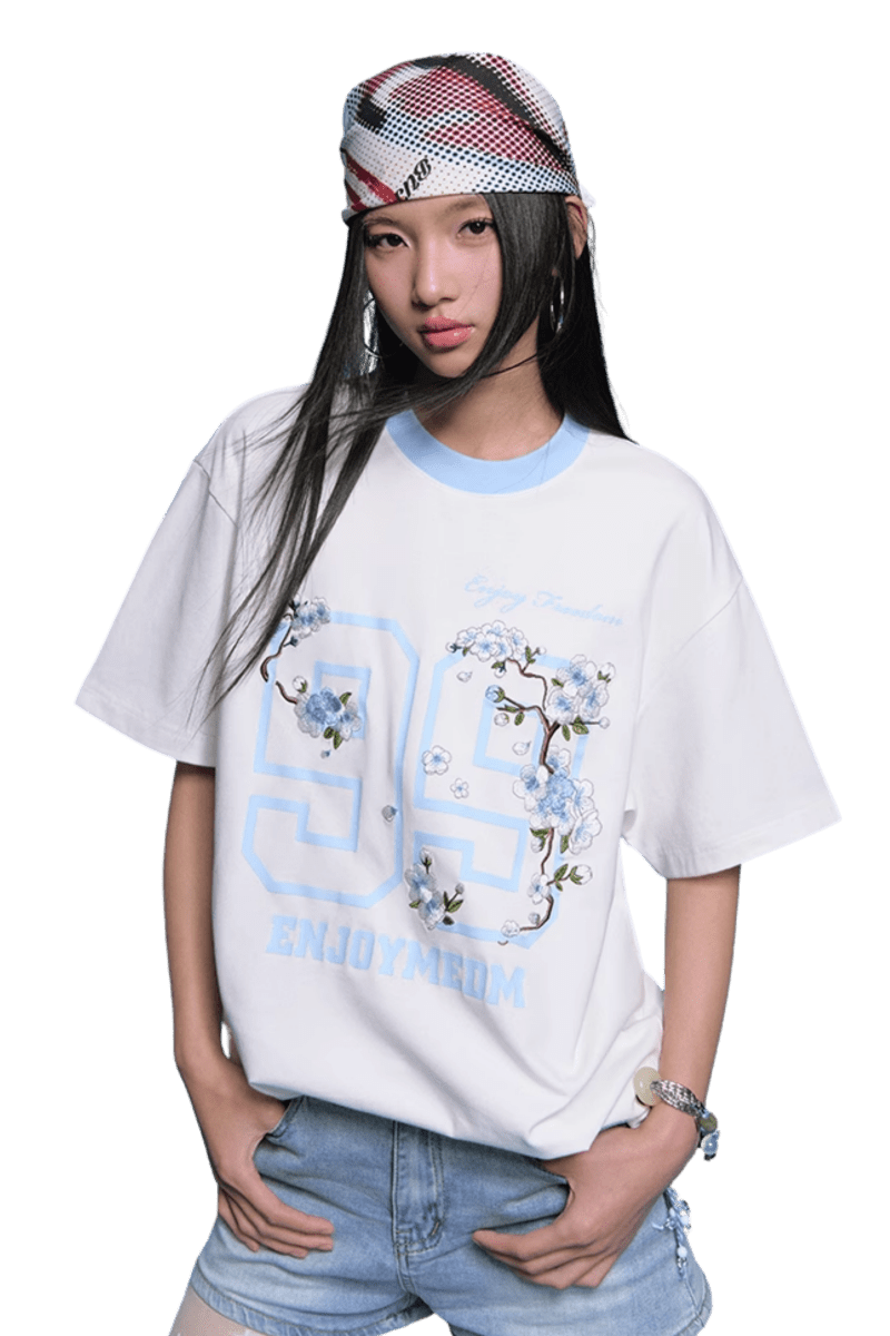 MEDM SS25 Quick Dry Floral Tee