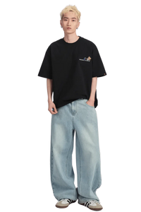 Dangerous People Resting Little Bag Man Tee - ShaLaoBan