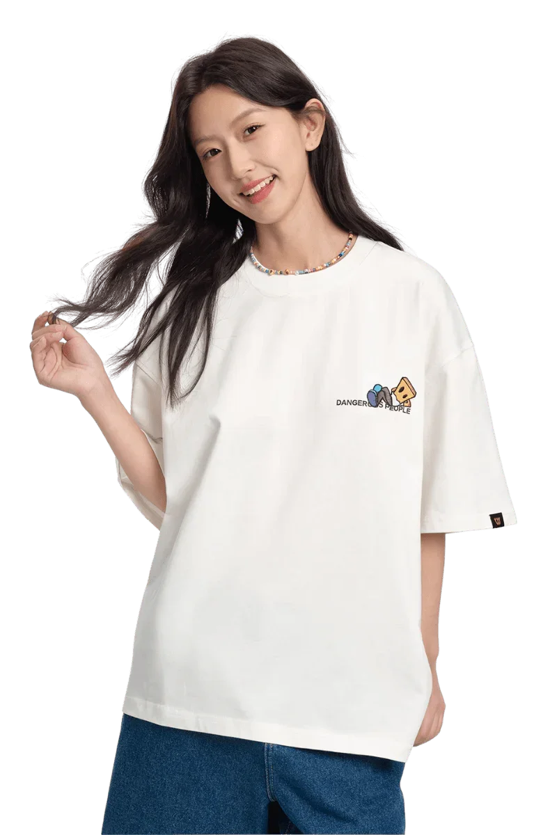 Dangerous People Resting Little Bag Man Tee - ShaLaoBan